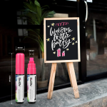 10 Colors Liquid Chalk Marker Pens Erasable Chalk Pens Wet/Dry Erase Fluorescent Art Marker for Chalkboard LED Board Window - Image 3