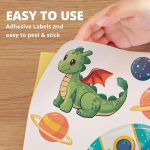 A4 White/Kraft Printable Self-Adhesive Matte glossy Paper Sheet for Laser Inkjet Printer Copier For Office Printing - Image 4