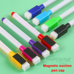 8 Colors Whiteboard Dry Markers Erase Small Pen Magnet DrawingColored Pens For Kids Marker Erasable Pens Wipe Magnetic Pens - Image 3