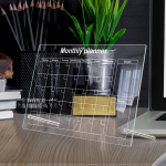 Desk Dry Erase Board Multi Function Memo Acrylic Note Board Home Office Writing Planner Whiteboard Presentation Supplies - Image 2