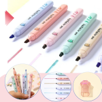 6pcs Cat Paw Highlighters – Fun, Vibrant Markers for Students & Office Note-Taking - Image 2