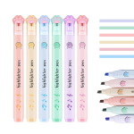 6pcs Cat Paw Highlighters – Fun, Vibrant Markers for Students & Office Note-Taking