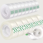 20-1Roll Transparent Adhesive Tape 0.8cm 1.2cm 1.8cm Width Strong Clear Sealing Tape for Office School Home Packaging Stationery - Image 6