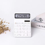 12-Digit Solar Calculator with Dual Power Supply Electronic Financial Accounting Tools for Home Office School - Image 3