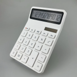 12-Digit Solar Calculator with Dual Power Supply Electronic Financial Accounting Tools for Home Office School - Image 4