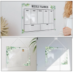 Hanging Acrylic Board Dry Erase Whiteboard Writing Pad Message Planner Note Reminder Schedule Board Presentation Supplies - Image 5