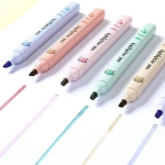 6pcs Cat Paw Highlighters – Fun, Vibrant Markers for Students & Office Note-Taking - Image 4