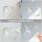 Hanging Acrylic Board Dry Erase Whiteboard Writing Pad Message Planner Note Reminder Schedule Board Presentation Supplies - Image 2